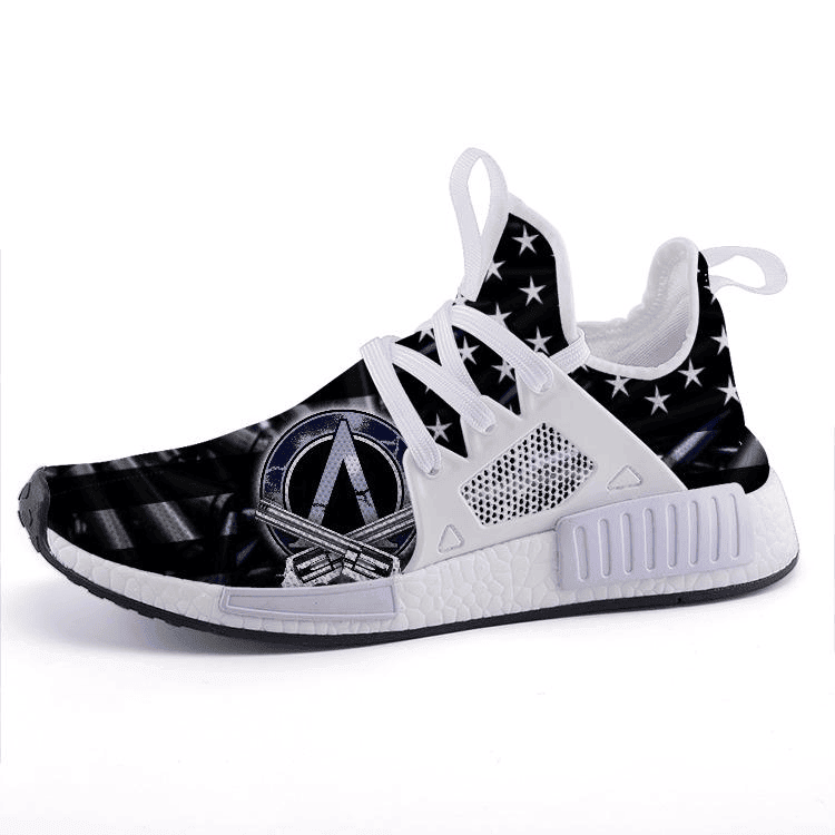 Bullet American Flag Shoes 2nd Amendment Patriots Sneakers Pro-Gun Rights Merchandise Bullet American Flag Shoes 2nd Amendment Patriots Sneakers Pro-Gun Rights Merchandise - Image 1