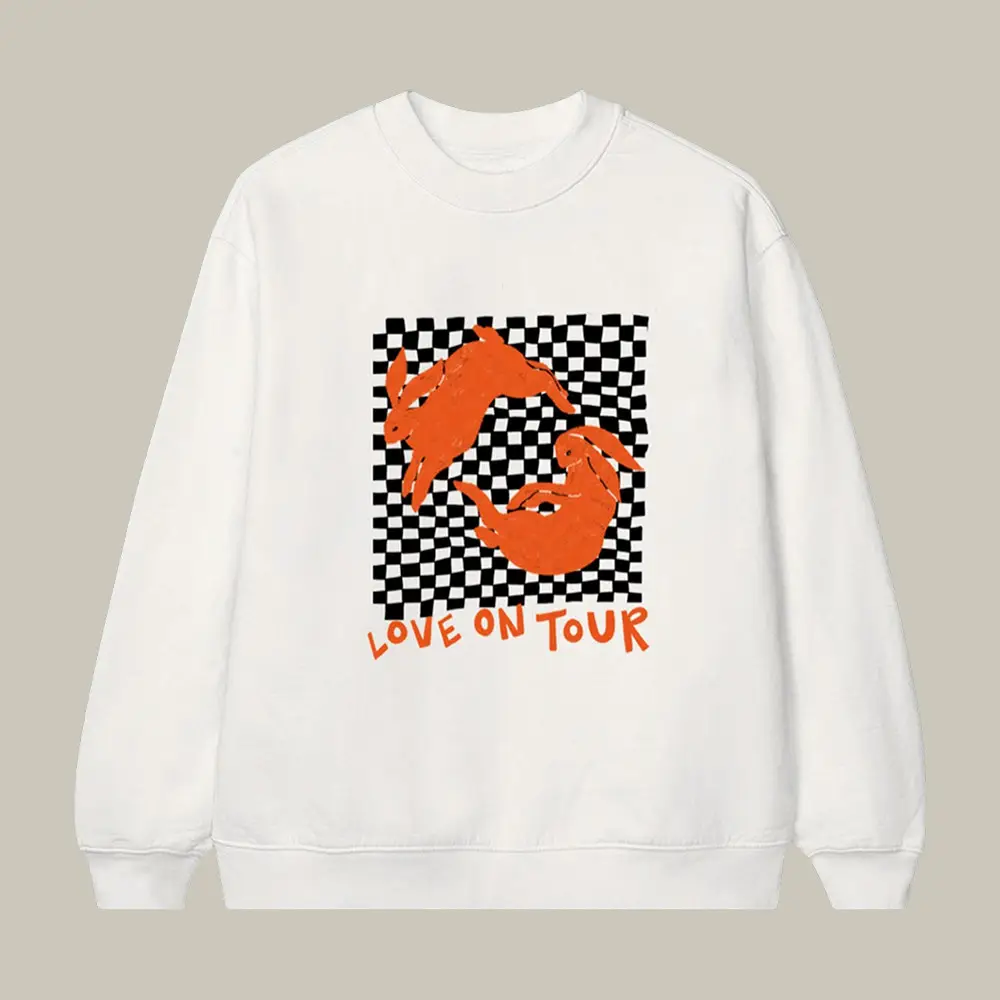 Bunny Live On Tour Harry Styles Sweatshirt Music Apparel Harry Styles Fan Gift
