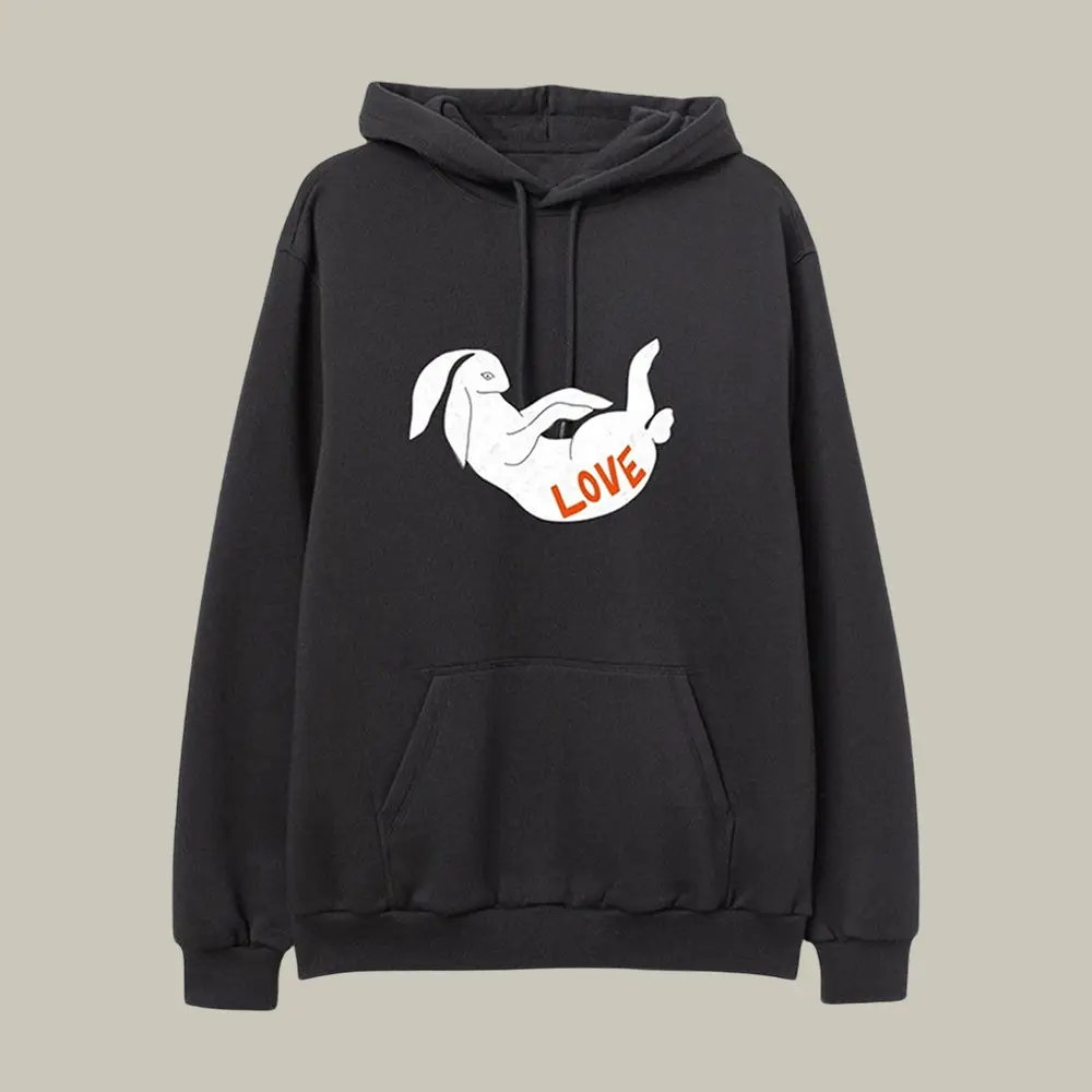 Bunny Love On Tour Harry Styles Hoodie Music Apparel Harry Styles Fan Gifts