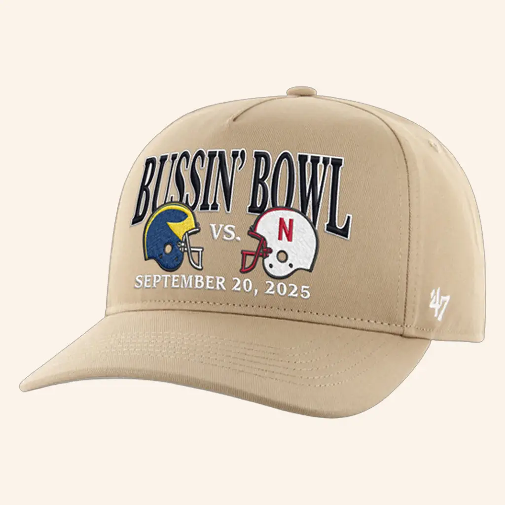 Bussin With The Boys Merch Bussin Bowl 47 Embroidered Hat Christmas Present Ideas For Him -WearandDecor