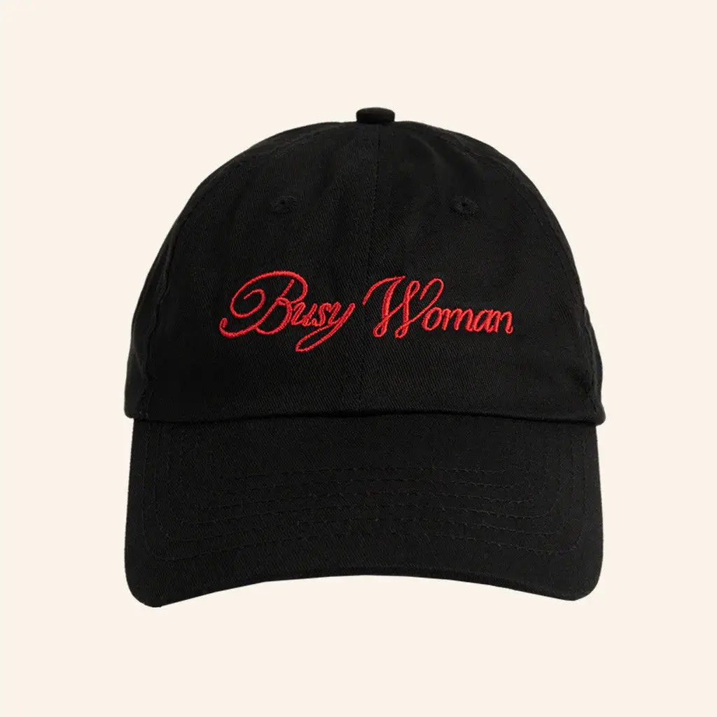 Busy Woman Hat Embroidered Gifts For Girlfriend -WearandDecor