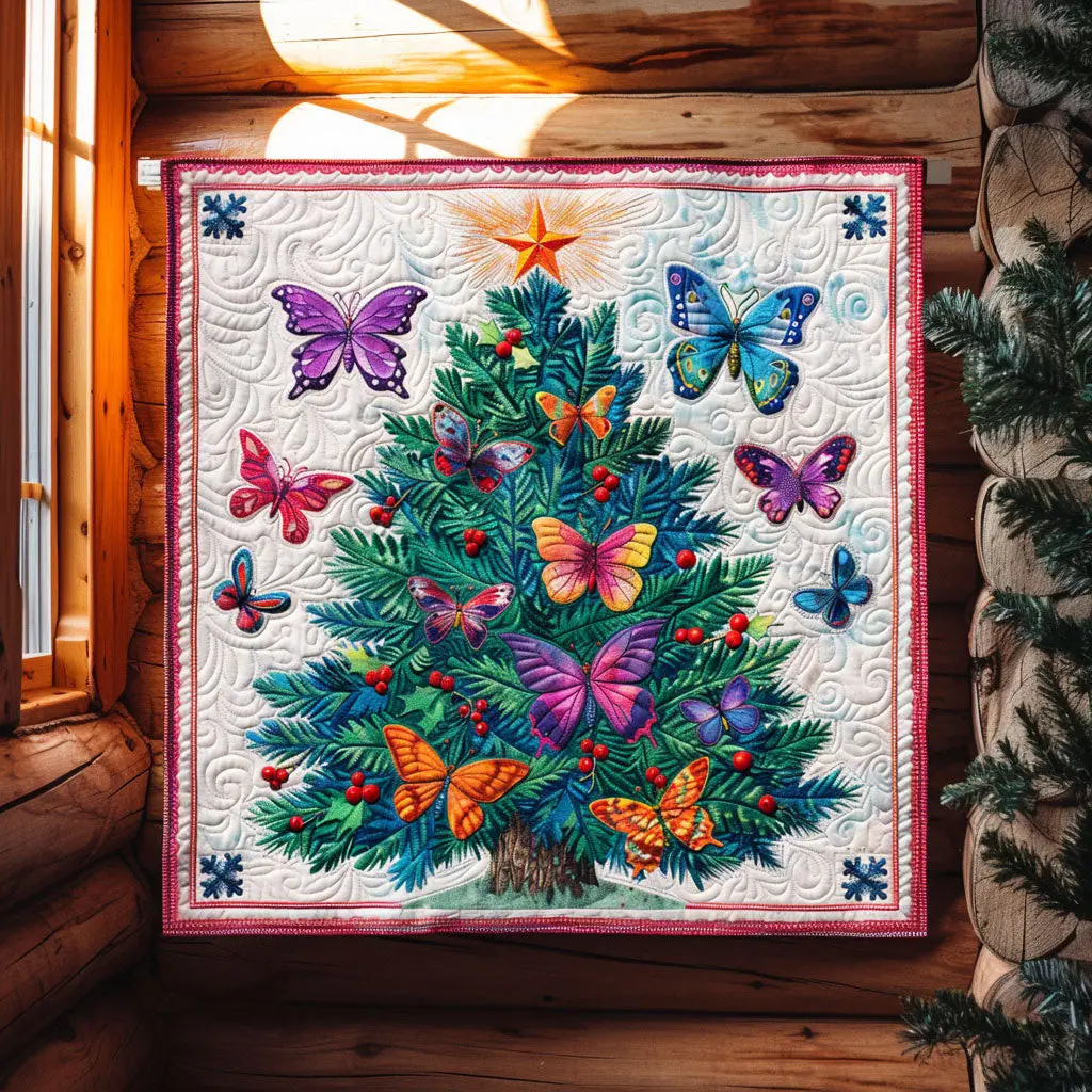 Butterfly Wonderland Quilt Luxury Quilt Blanket for Elegant Home Decor