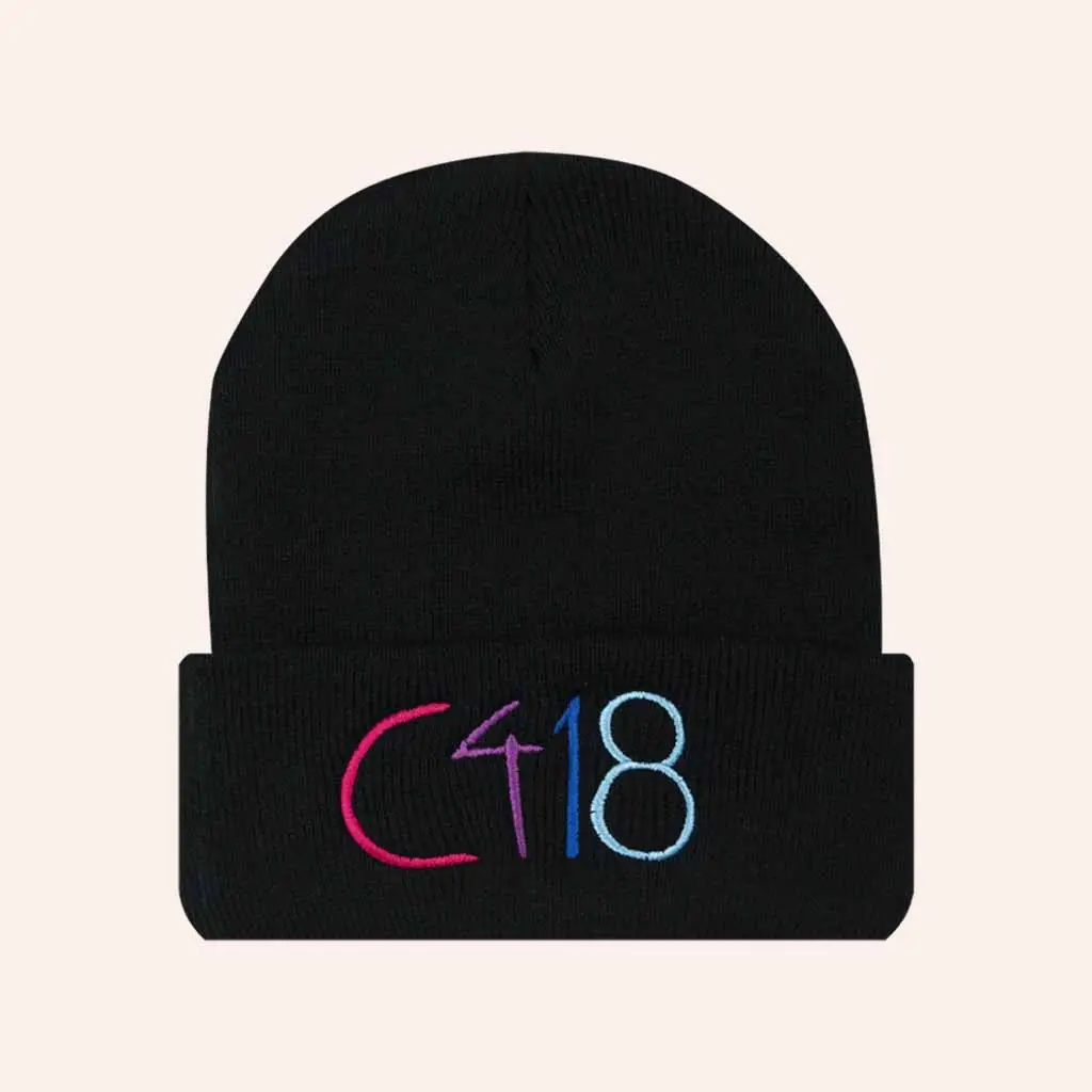 C418 Merch C418 Logo Beanie Christmas Gift Ideas For Boyfriend -WearandDecor