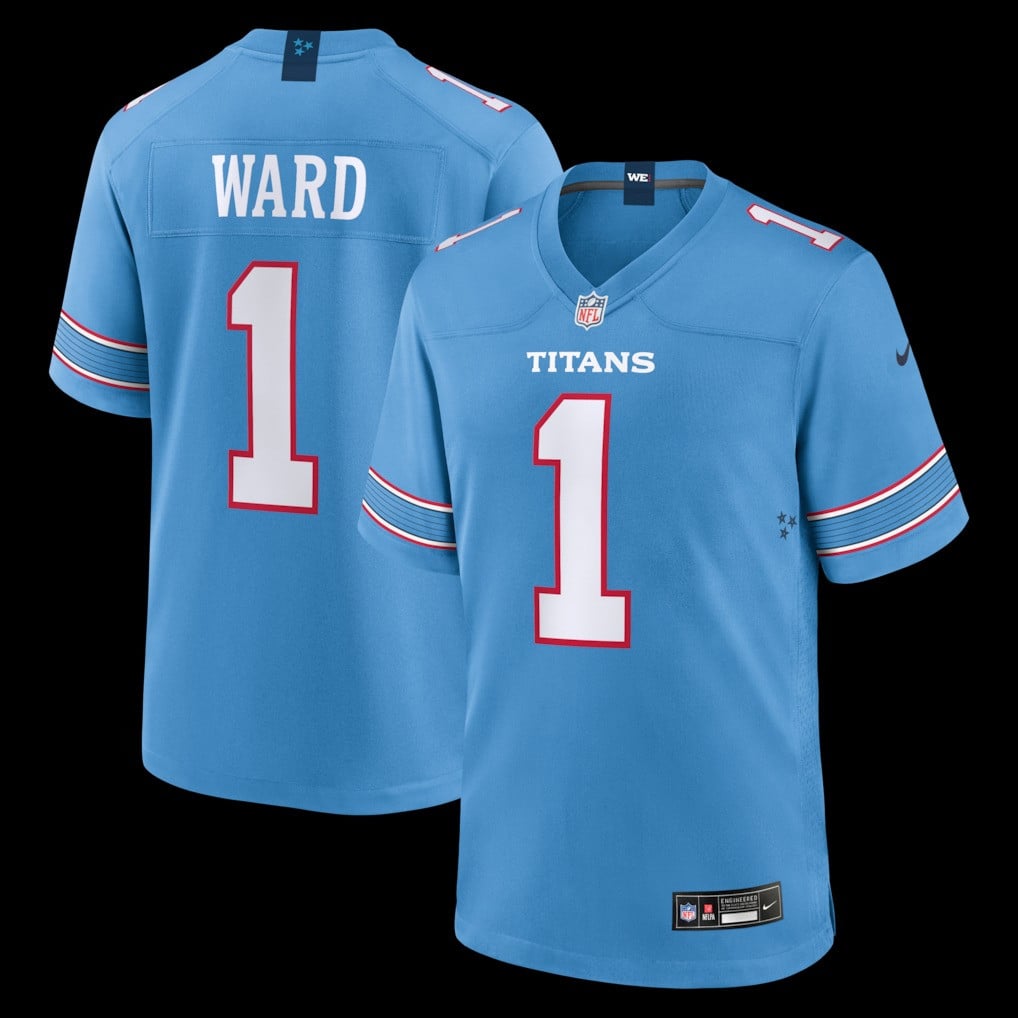 Cameron Ward Tennessee Titans 2026 A New Chapter Jersey Titans Merch Football Fan Gift Ideas