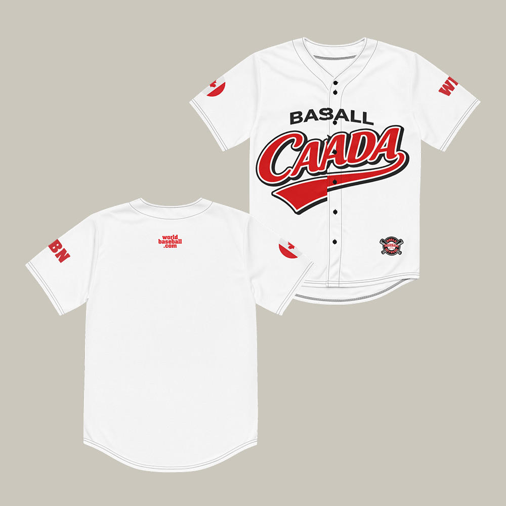 Canada 2026 World Baseball Classic Jersey World Baseball Merch Game Day Gear For Fans Canada 2026 World Baseball Classic Jersey World Baseball Merch Game Day Gear For Fans - Image 1