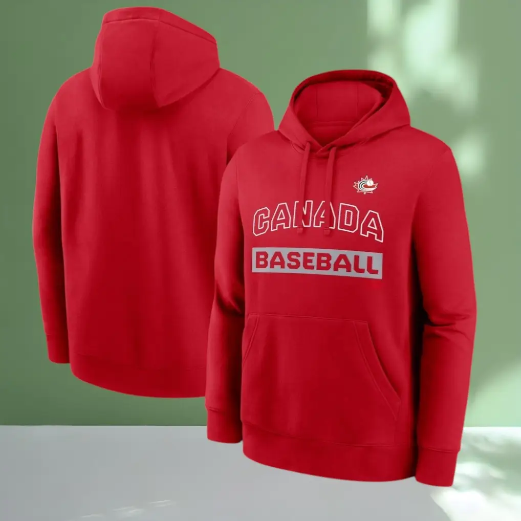 Canada Baseball Hoodie 2026 World Baseball Classic Clothing Gift Ideas For Him