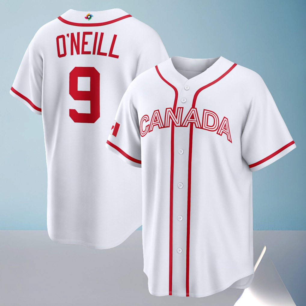 Canada Baseball Tyler O'Neill Jersey Shirt 2026 World Baseball Classic Home Stadium Apparel