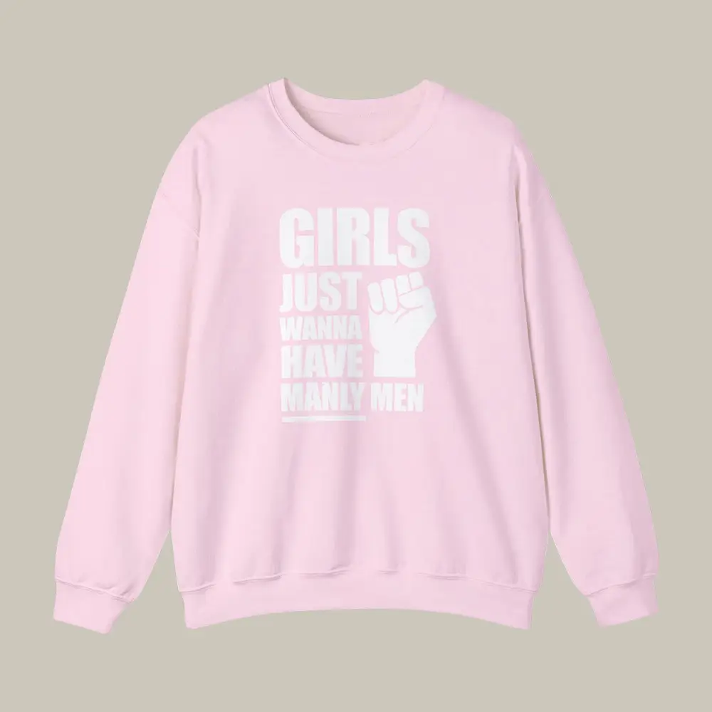 Candace Owens Manly Men Sweatshirt Candace Owens Clothing Line Gift For Political Buffs