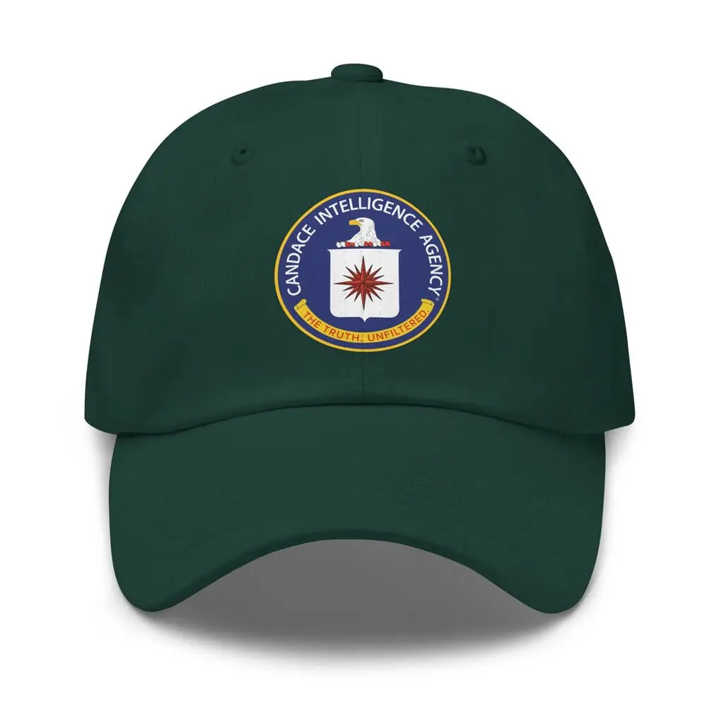 Candace Owens Merch Candace Intelligence Agency Embroidered Hat Best Gifts For Friends -WearandDecor