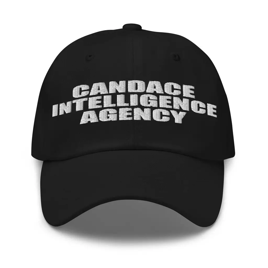 Candace Owens Merch Candace Intelligence Agency Embroidered Hat Gifts For Dad -WearandDecor