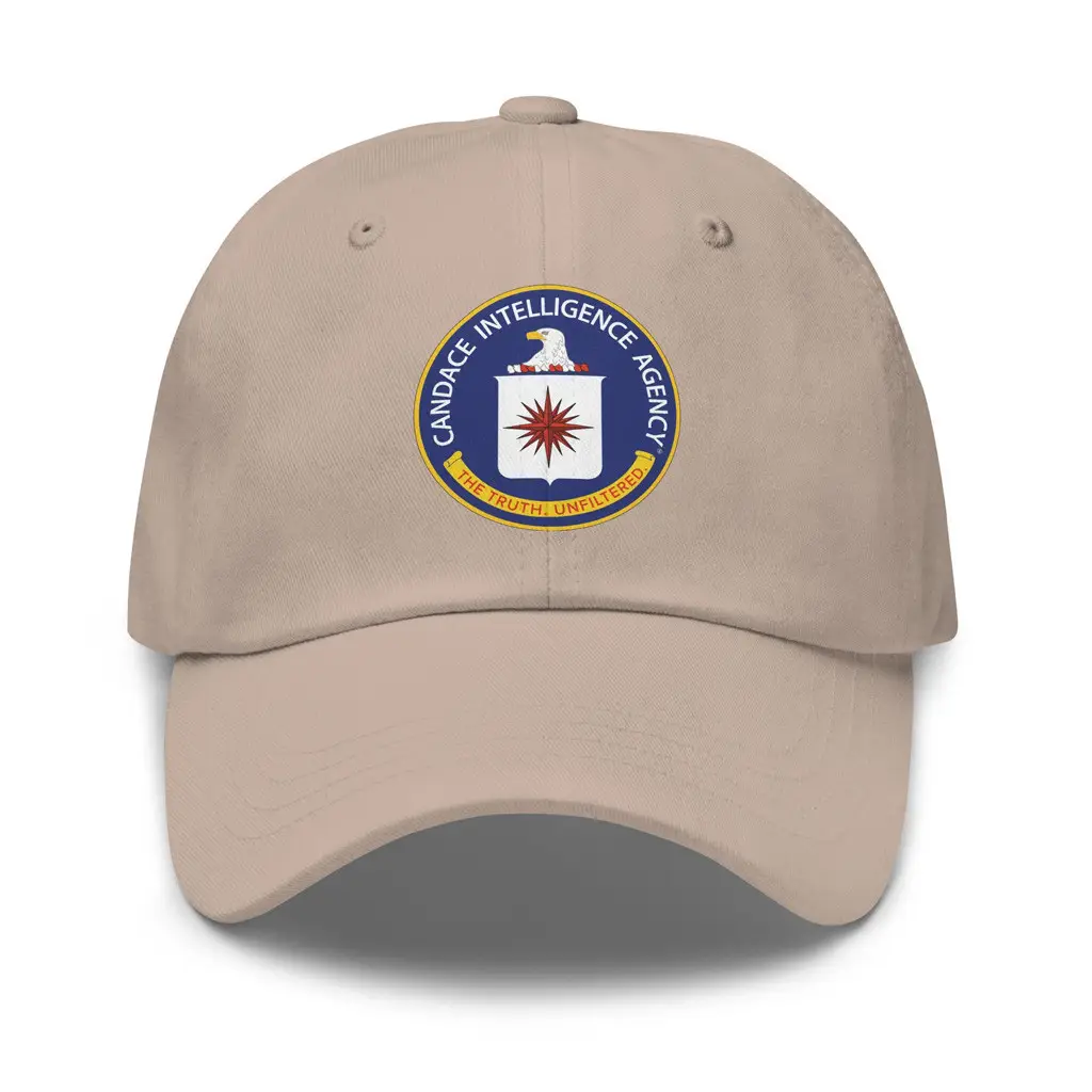Candace Owens Merch Candace Intelligence Agency Hat Embroidered Best Gifts For Him -WearandDecor