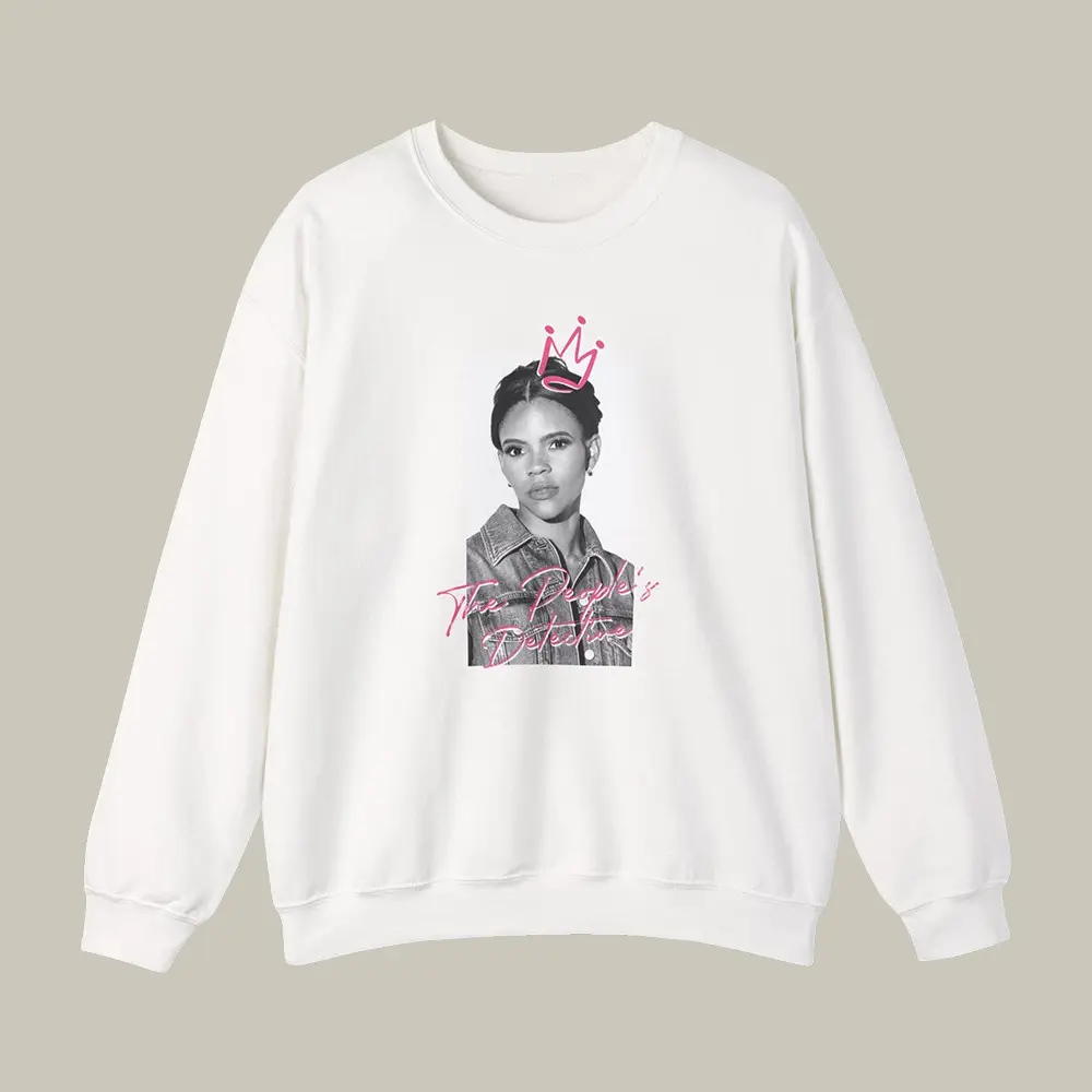 Candace Owens Merch People's Detective Sweatshirt Candace Owens Fan Merch Gift For Girlfriend Candace Owens Merch People's Detective Sweatshirt Candace Owens Fan Merch Gift For Girlfriend - Image 1