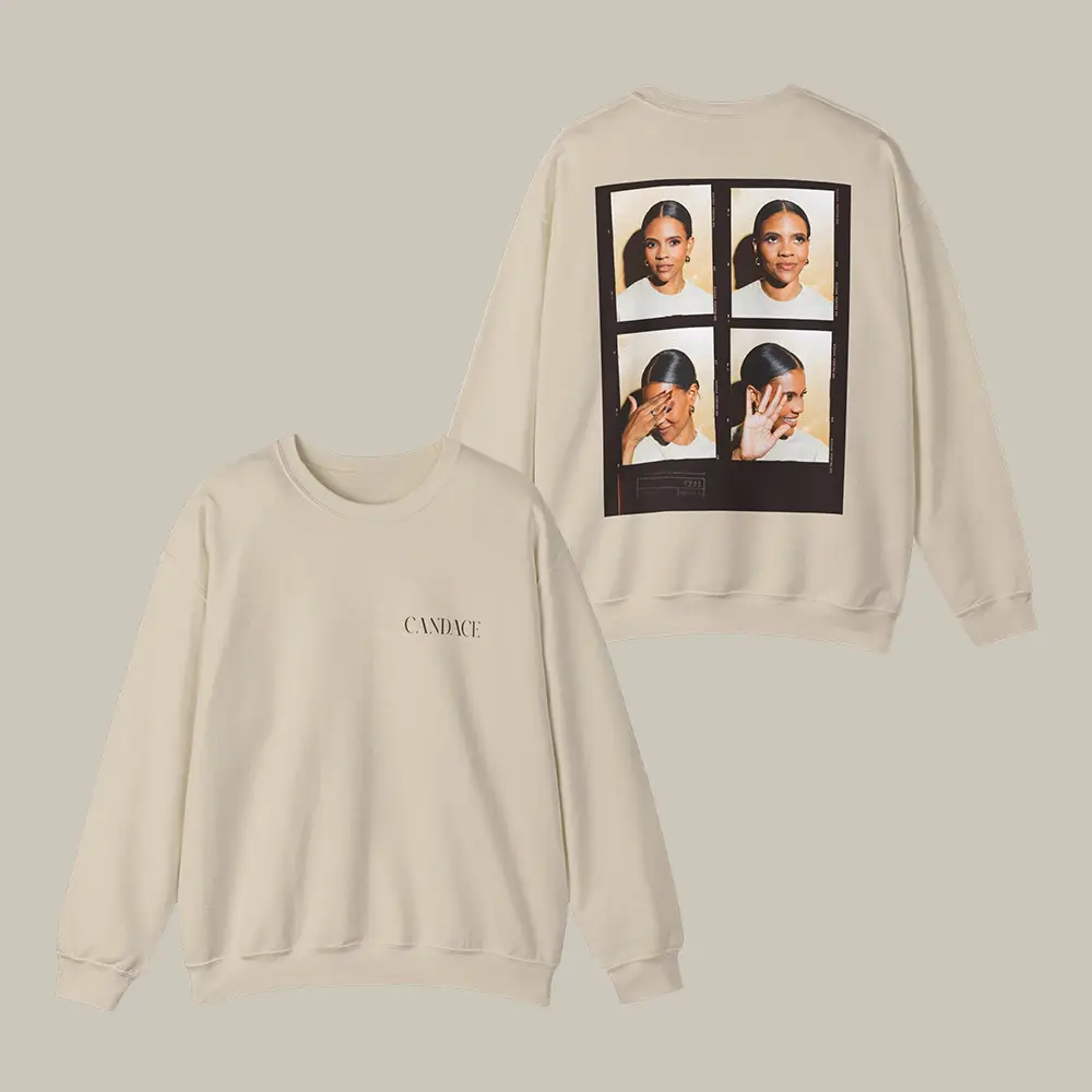 Candace Owens Strike A Pose Sweatshirt Candace Owens Apparel Political Gift Ideas
