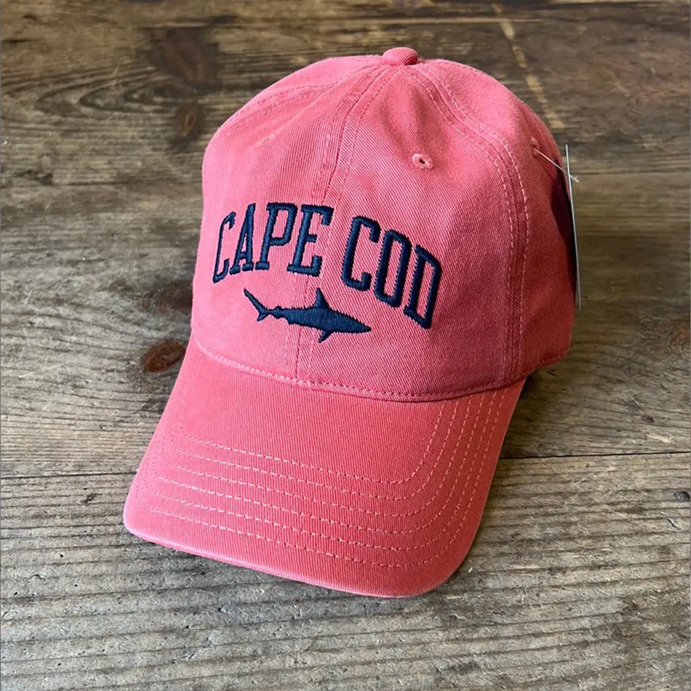 Cape Cod Shark Embroidered Hat Cape Cod Shark Bite Hat Gift For Men Women -WearandDecor