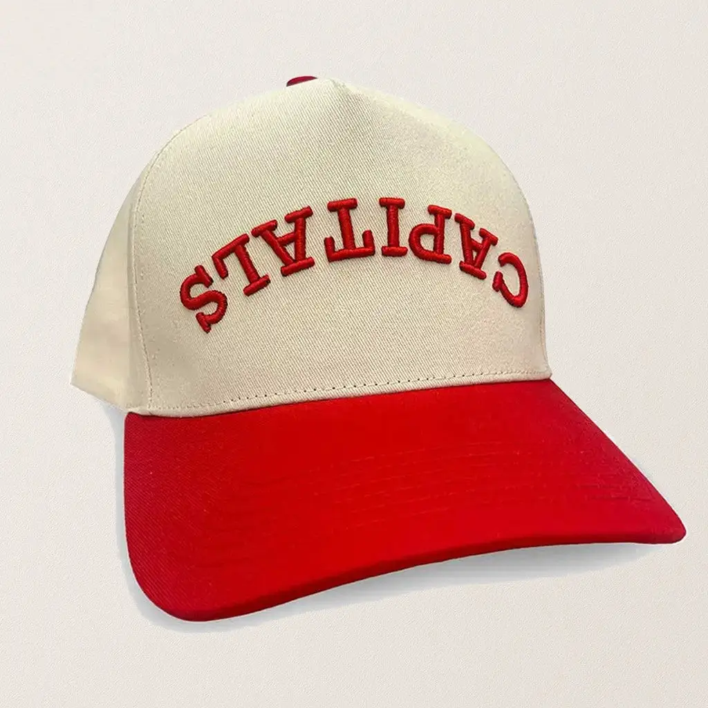 Capitals Upside Down Hat Embroidered Christmas Gifts For Husband Gifts For Besties - Wear&Decor