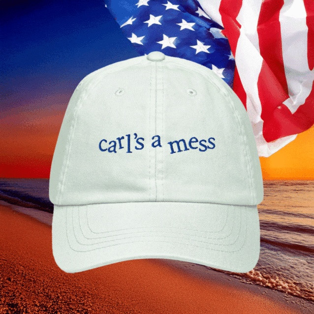 Carl's A Mess Cap Humorous Statement On Dad Hat Gifts For Teens
