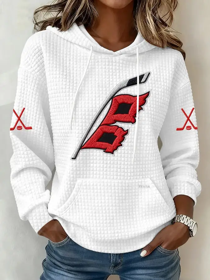 Carolina Hurricanes Hoodie Game Day Clothes Hurricanes Hockey Merch Gifts For Her