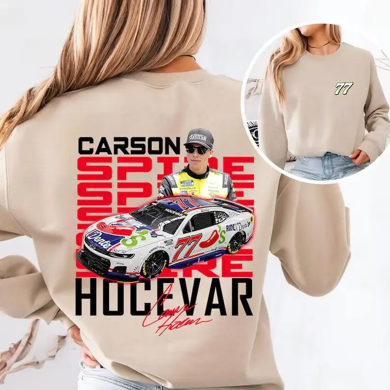 Carson Hocevar Racing Team Sweatshirt Carson Hocevar Racing Clothes Gift For NASCAR Fans