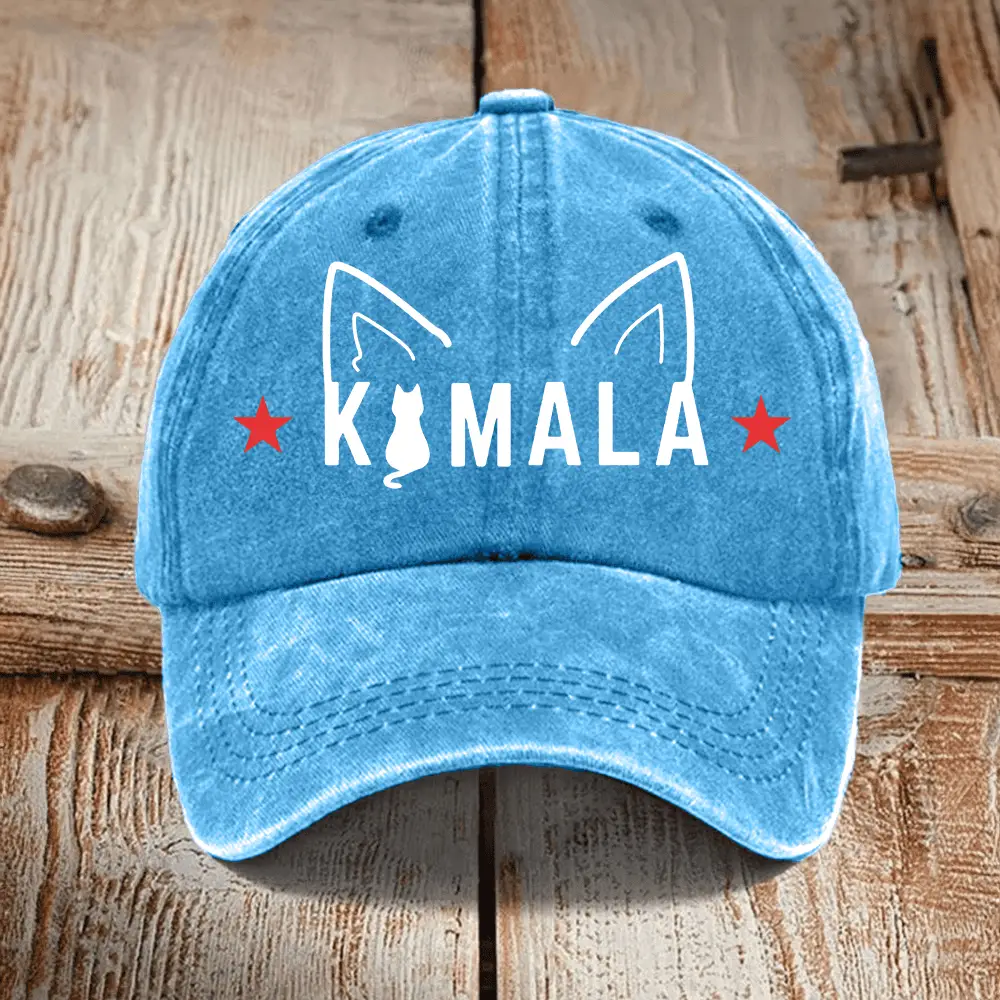 Cat Ladies For Kamala Harris Hat Harris For President 2024 Political Cap Gifts For Her