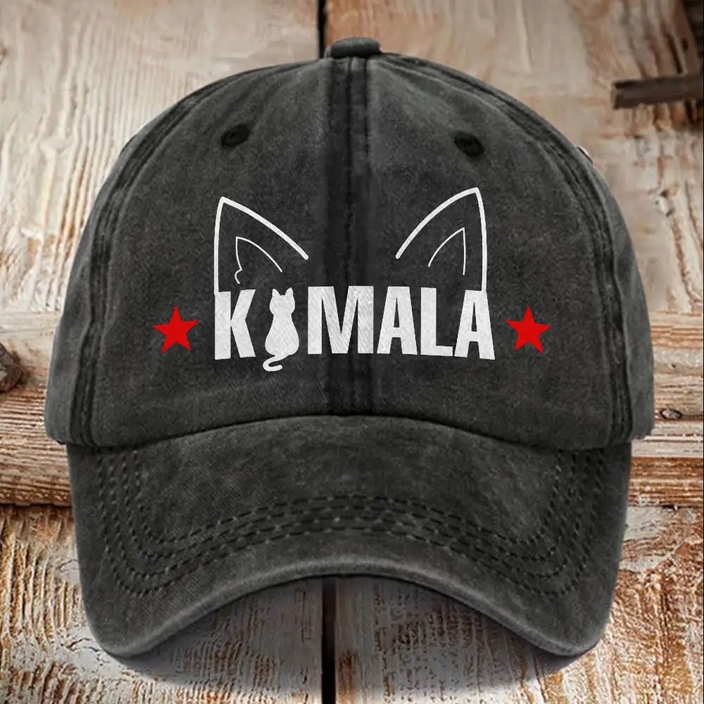 Cat Ladies For Kamala Hat Childless Cat Lady Political Hat Kamala For President Cap