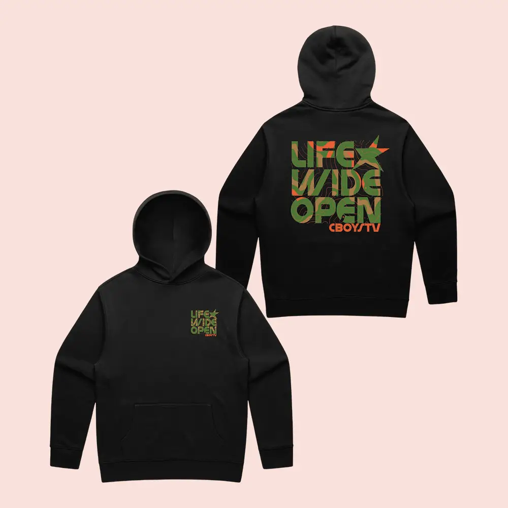 CboysTV Backcountry Camo Hoodie CboysTV Hooded Sweatshirt Fan Gift For Him