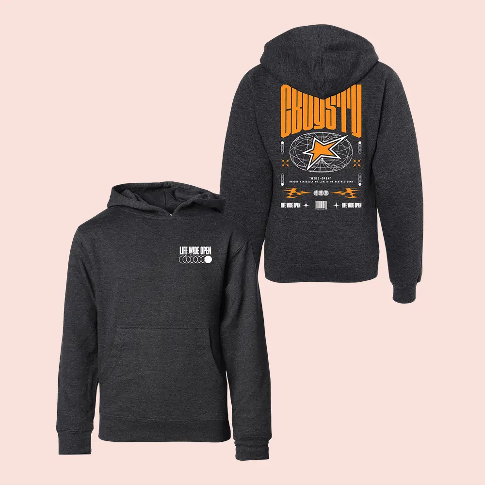 CboysTV Evo Hoodie Life Wide Open Hooded Sweatshirt CboysTV Fan Gift CboysTV Evo Hoodie Life Wide Open Hooded Sweatshirt CboysTV Fan Gift - Image 1