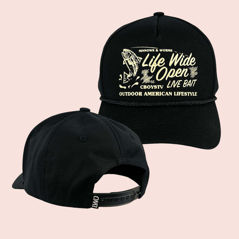 CboysTV Merch Bait and Tackle Rope Hat Comedy Youtuber Merch Cool Gift For CboysTV Fans