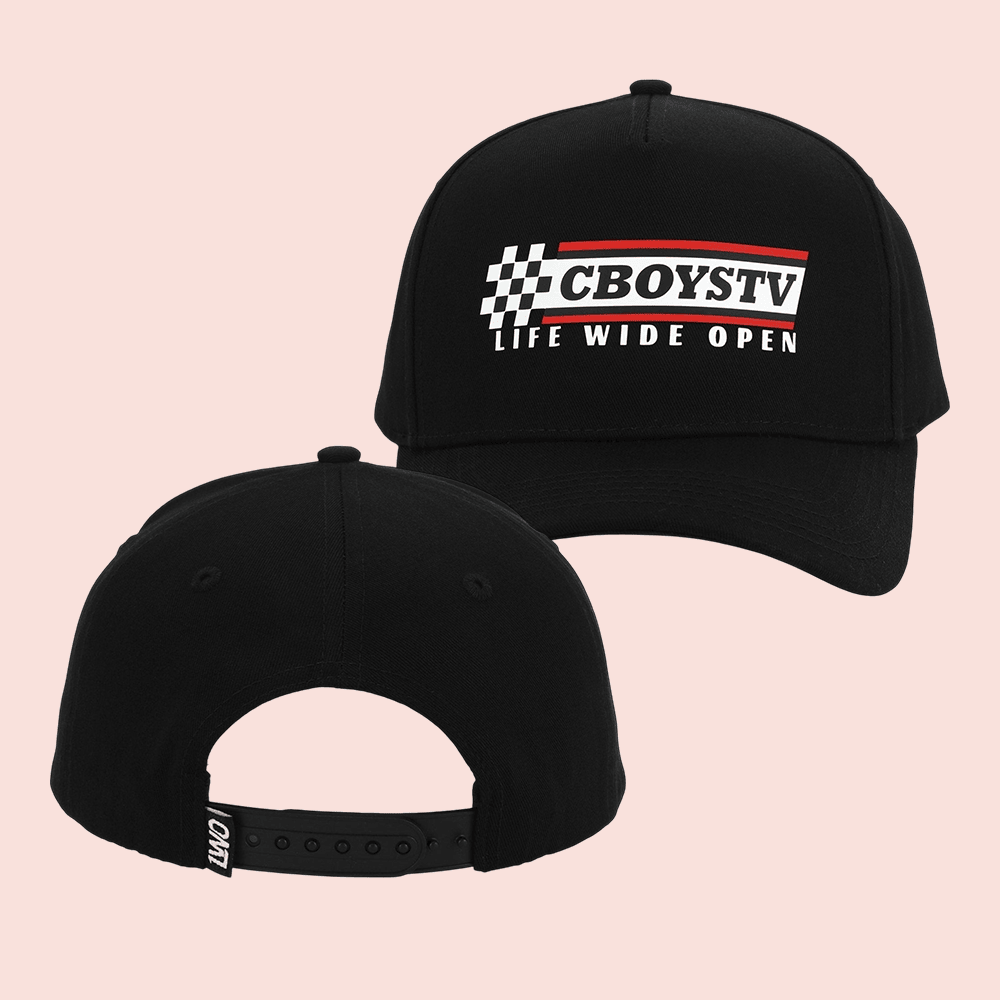 CboysTV Raceway Hat Life Wide Open Baseball Cap Present For Best Friends