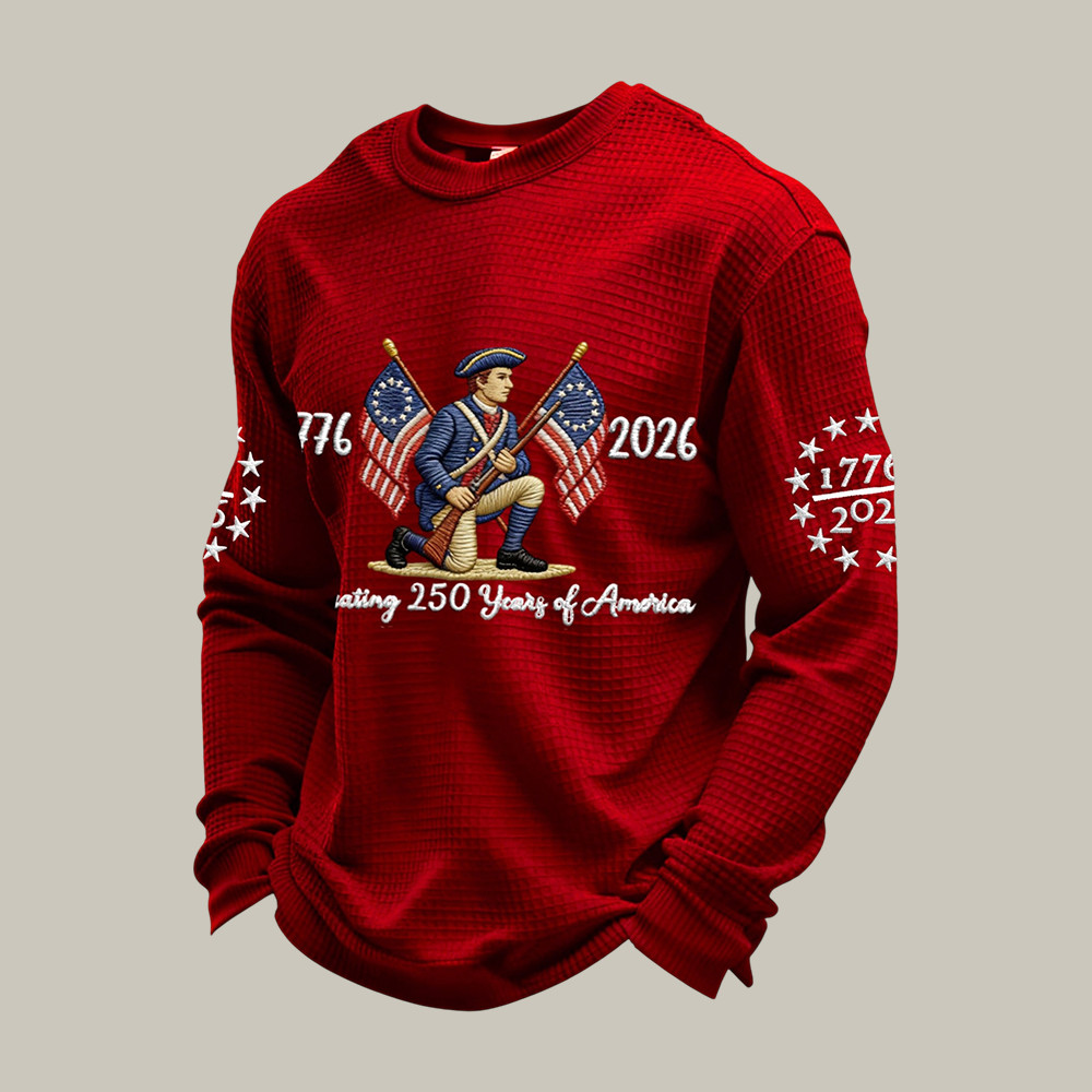Celebrating 250 Years Of America 1776 2026 Long Sleeve Shirt 4th Of July Attire