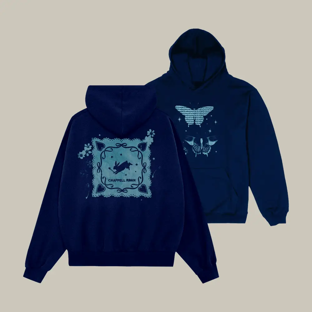 Chappell Roan Butterfly Hoodie Chappell Roan Music Merch Unique Gift For Fans