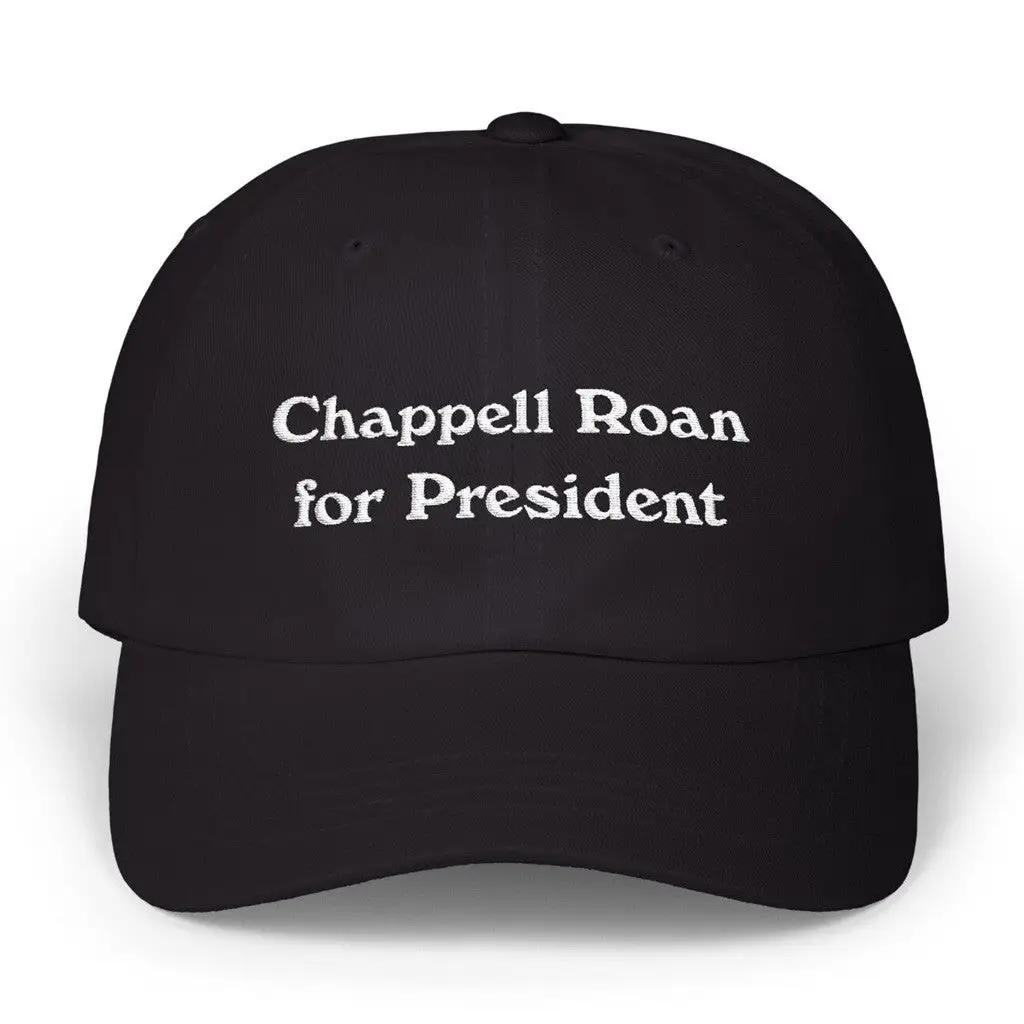 Chappell Roan Merch Tour 2025 Chappell Roan For President Embroidered Hat Gifts For Fans -WearandDecor Chappell Roan Merch Tour 2025 Chappell Roan For President Embroidered Hat Gifts For Fans -WearandDecor - Image 1