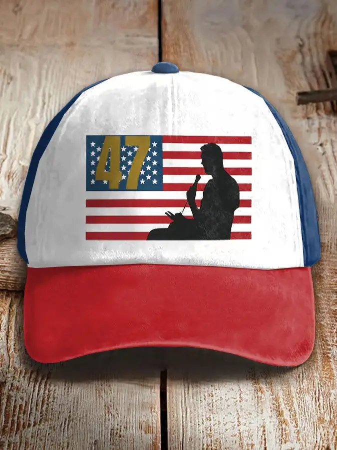 Charlie Kirk 47 Hat Retro 47 Flag Hat Patriotic Gifts For Boyfriend