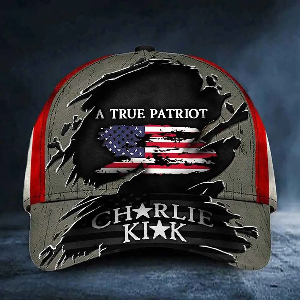 Charlie Kirk A True Patriot Hat Charlie Kirk Memorial Merch Best Gifts For Supporters