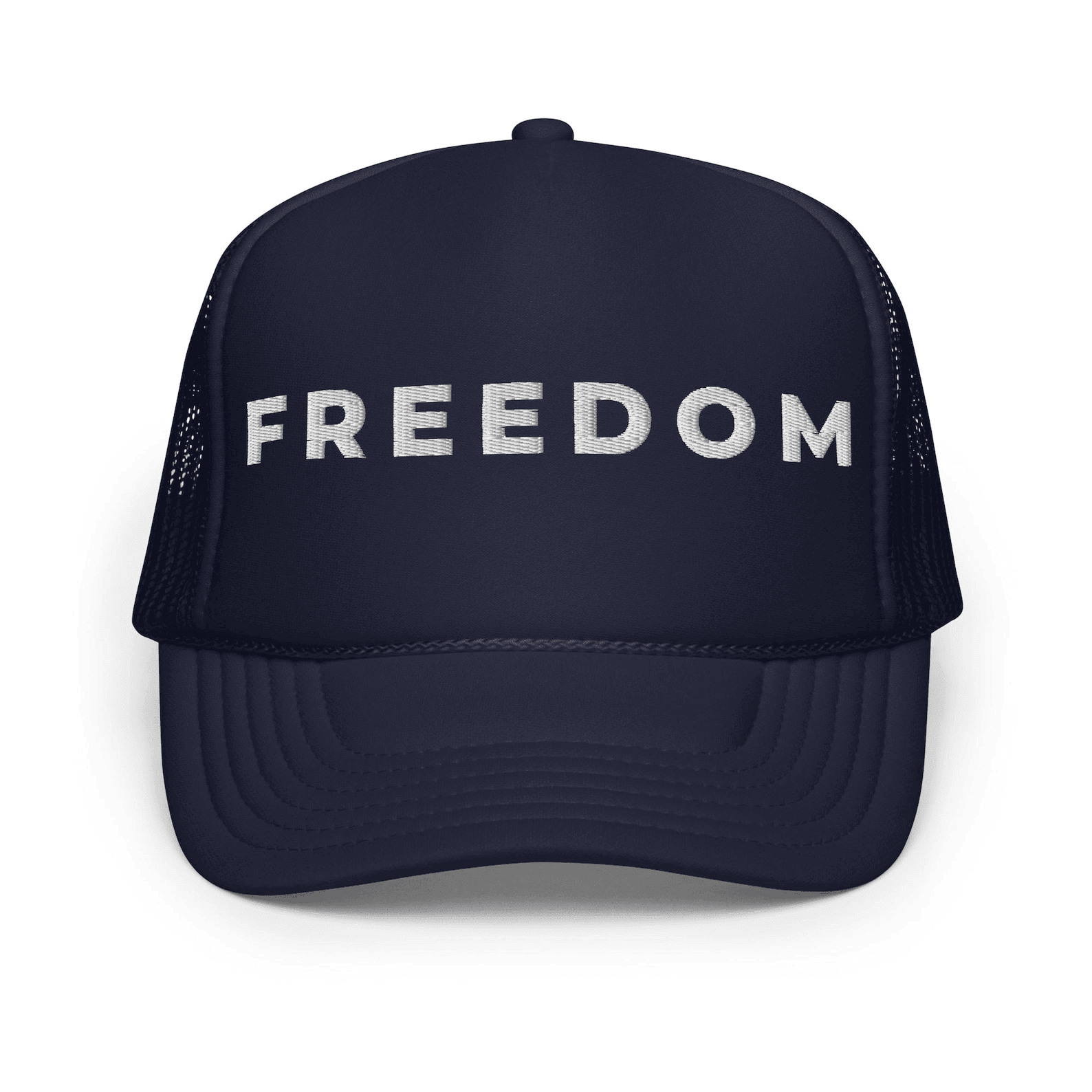 Charlie Kirk Embroided Hat Freedom Hat Foam Trucker Hat