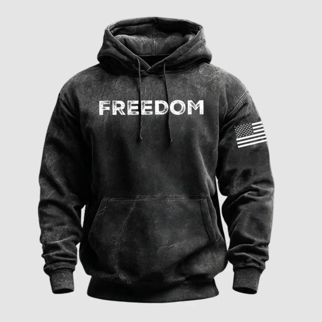 Charlie Kirk Freedom Hoodie Freedom's Voice Never Forgotten Proud Tribute Merch Gift Charlie Kirk Freedom Hoodie Freedom's Voice Never Forgotten Proud Tribute Merch Gift - Image 1