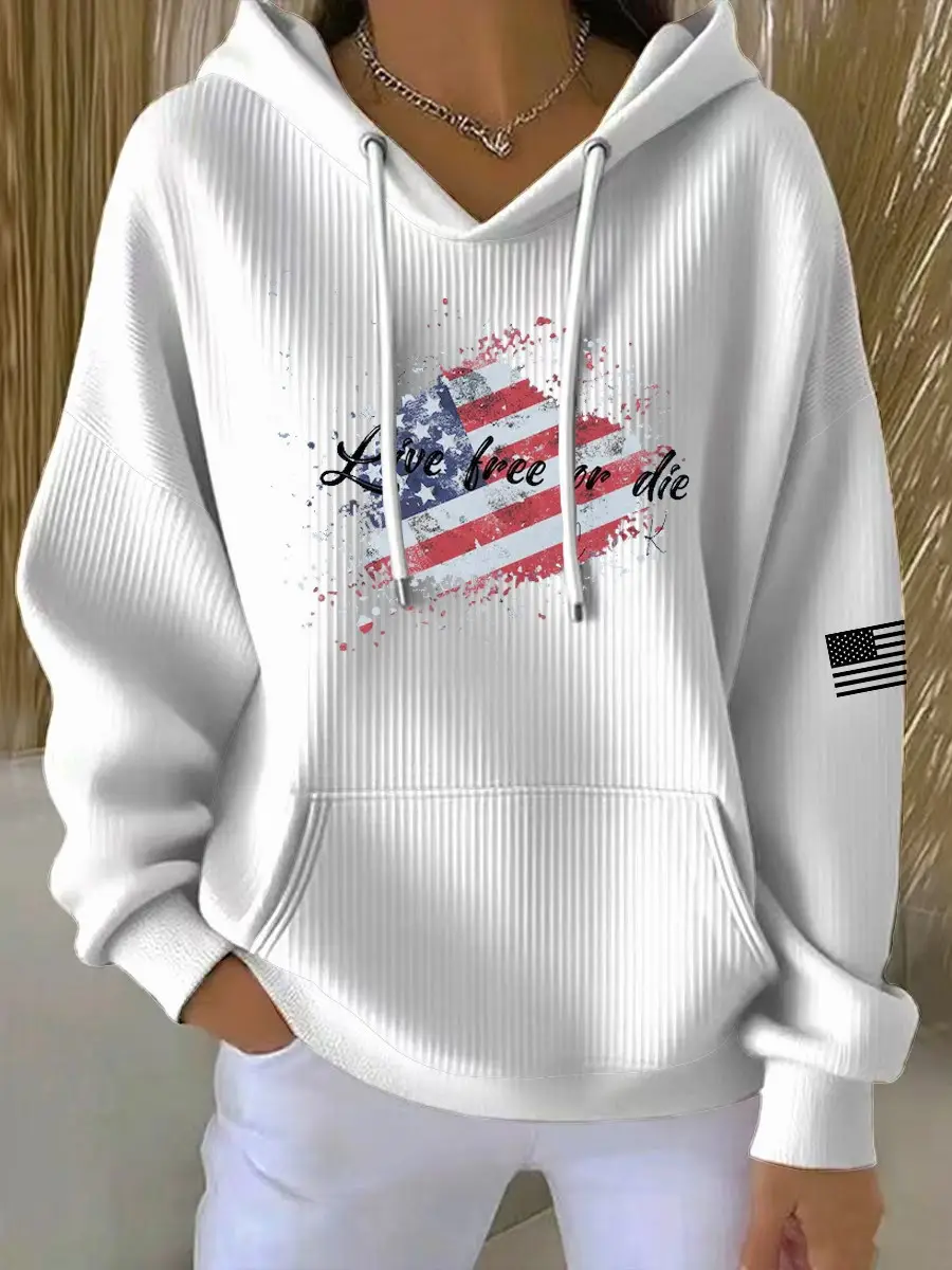 Charlie Kirk Freedom Hoodie Merch Live Or Die Charlie Kirk 47 U.S Flag Proud Liberty Wear