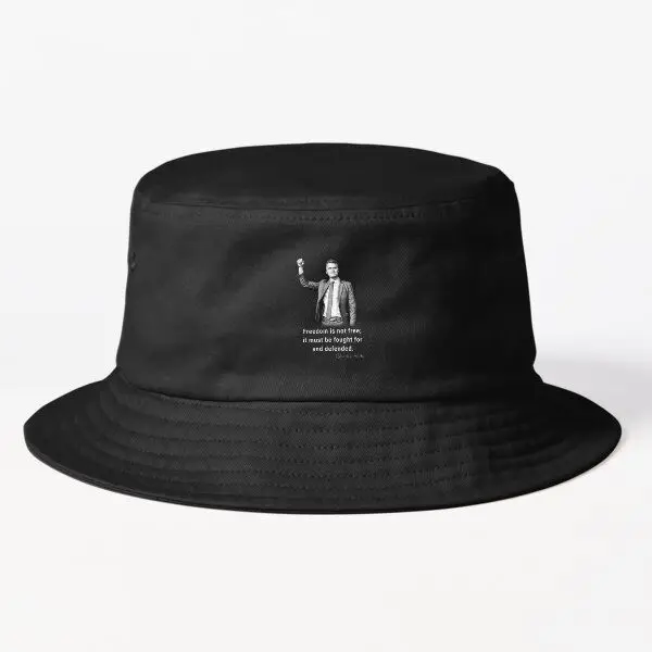 Charlie Kirk Freedom Merch Bucket Cap Freedom Is Not Free American Proud Gifts For Him