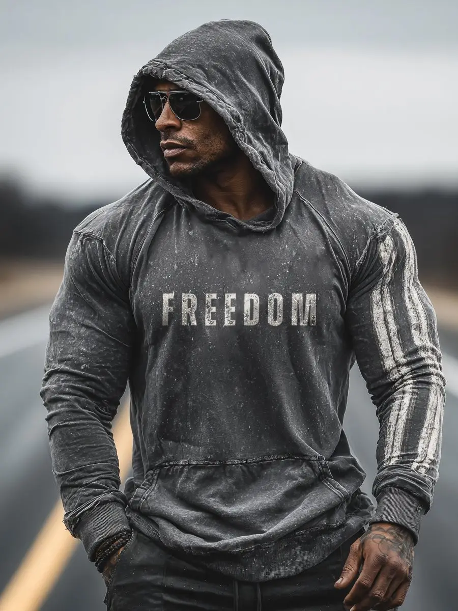 Charlie Kirk Freedom Merch Hoodie Freedom USA Flag Commemorative CK 47 Presents
