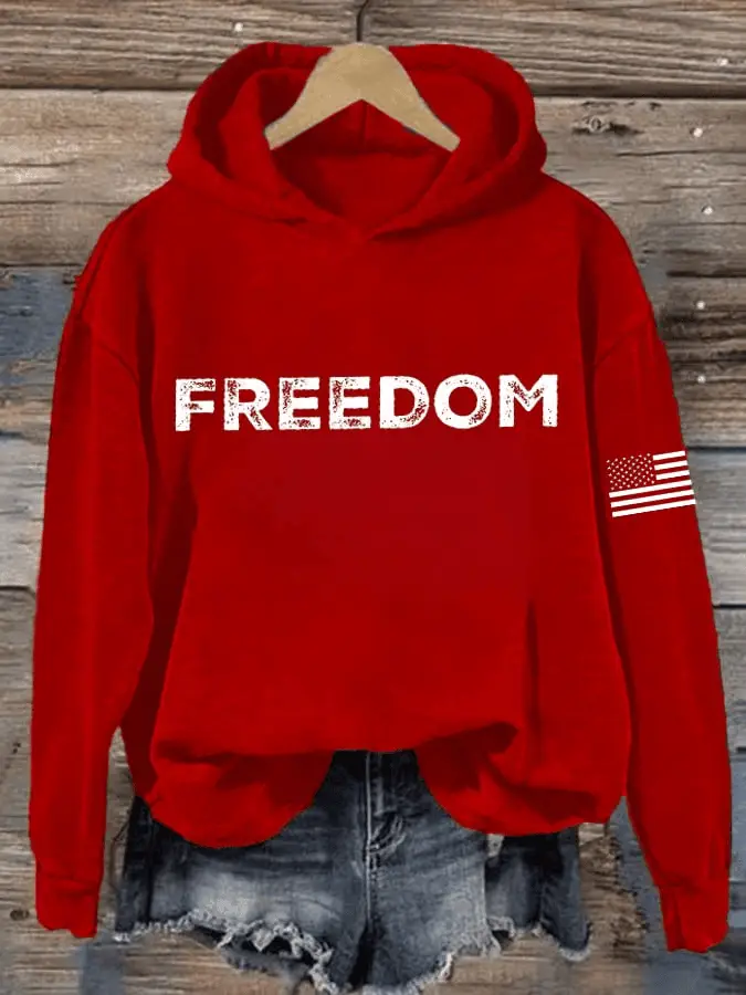 Charlie Kirk Freedom Red Hoodie Shirt Rip Charlie Kirk A True Patriot Memorial Gift for Supporters Charlie Kirk Freedom Red Hoodie Shirt Rip Charlie Kirk A True Patriot Memorial Gift for Supporters - Image 1