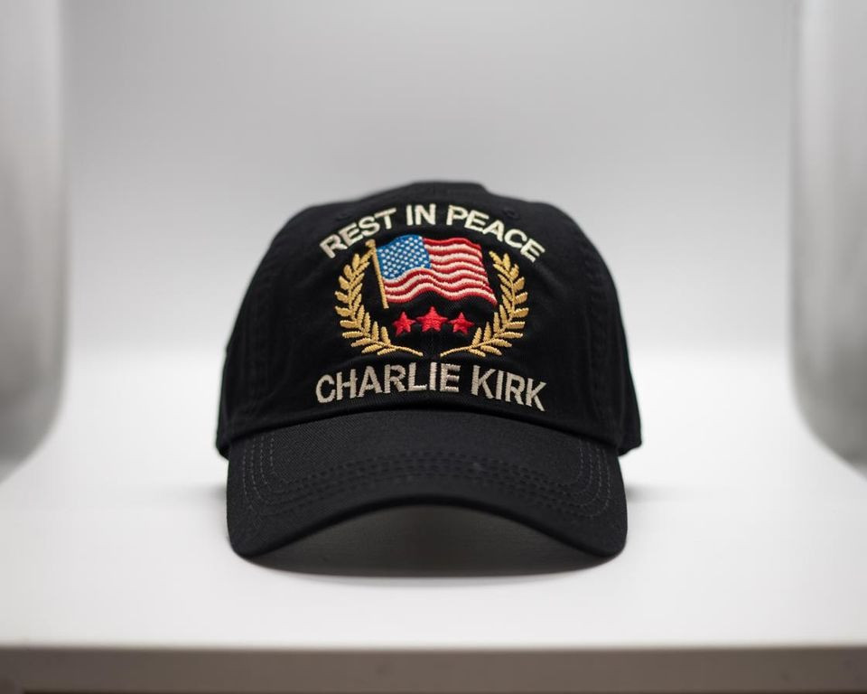 Charlie Kirk Hat Flag America Rest In Peace Cap Gifts For Patriots And Freedom Fans