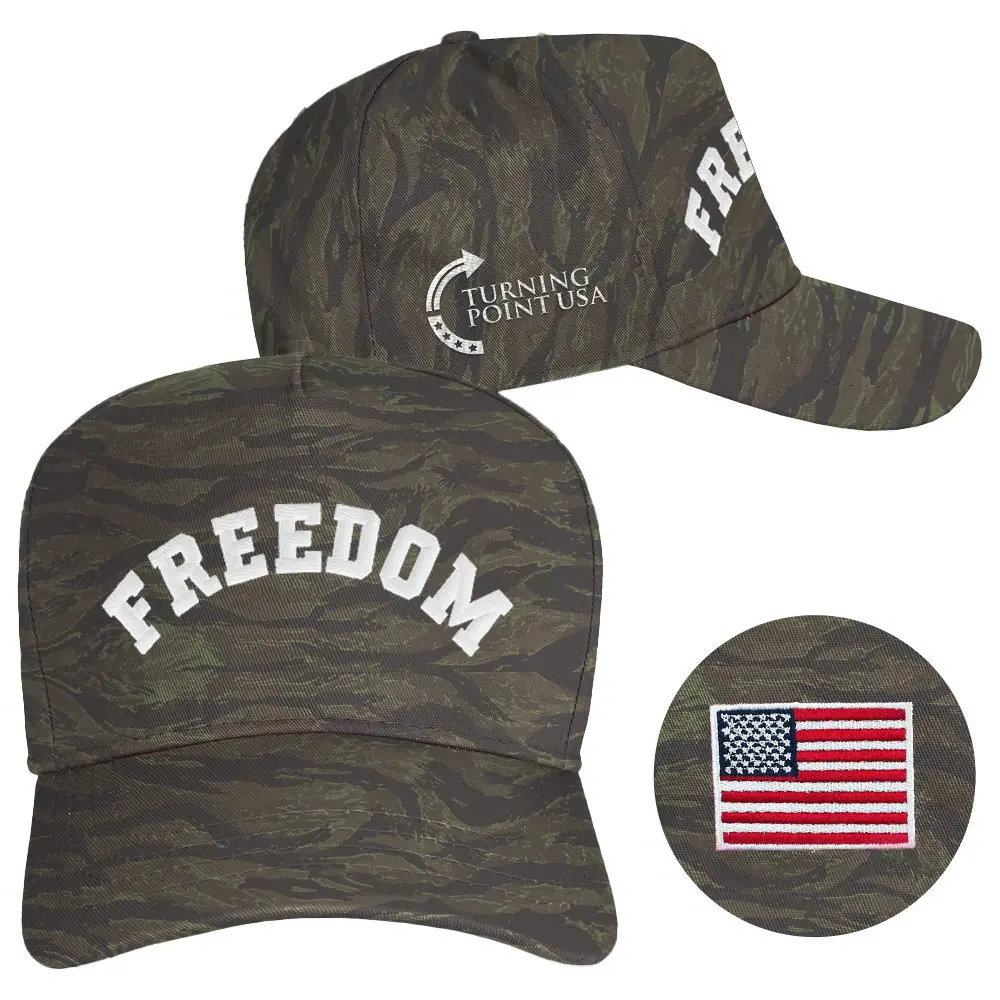 Charlie Kirk Hat Freedom Hat This Is The Turning Point Hat Turning Point USA Merch Embroidered