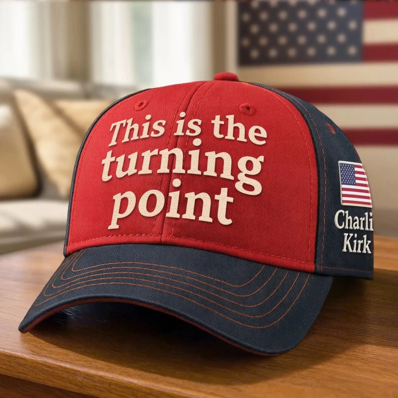 Charlie Kirk Hat This Is The Turning Point Memorial Cap Gifts For Him