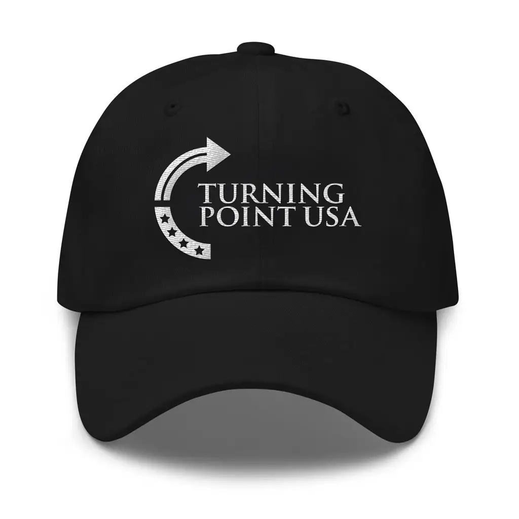 Charlie Kirk Hat Turning Point USA Hat Embroidered Charlie Kirk Merch Trump Fan Gifts