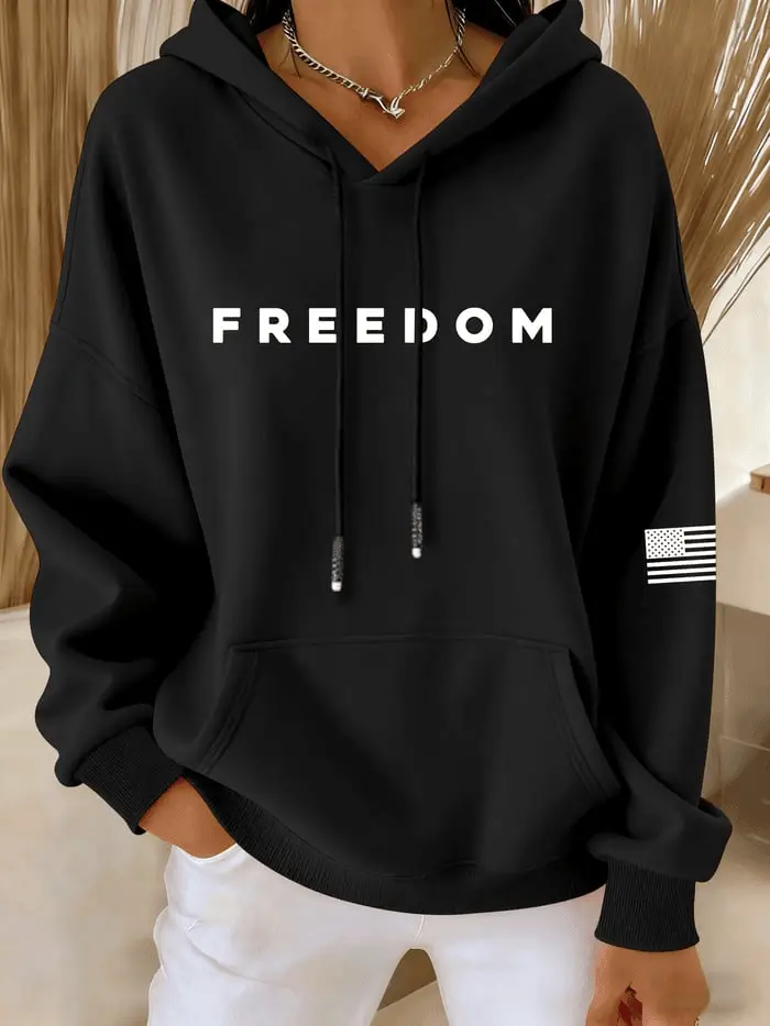 Charlie Kirk Men's Freedom American Flag TPUSA Merch