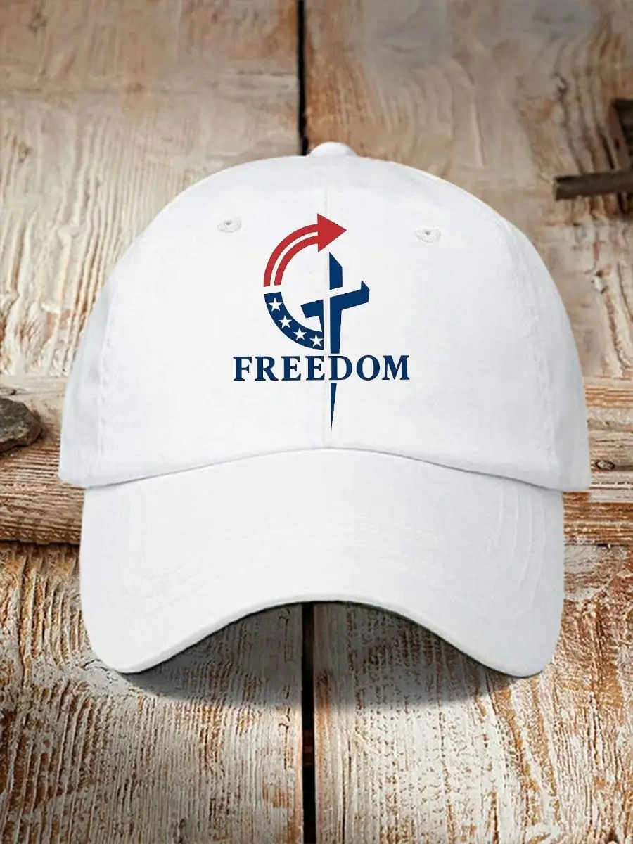 Charlie Kirk Merch Freedom Hat Embroidered Charlie Kirk Memorial Hat Gifts For Trump Lovers