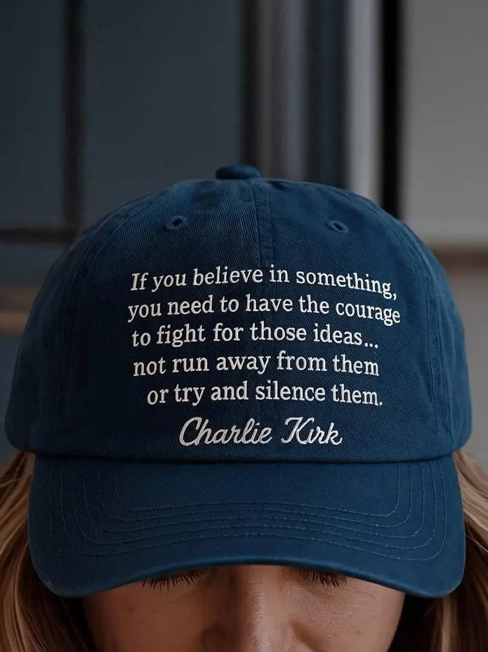 Charlie Kirk Merch If You Believe In Something Hat Charlie Kirk Hat Gifts For MAGA Supporters Charlie Kirk Merch If You Believe In Something Hat Charlie Kirk Hat Gifts For MAGA Supporters - Image 1