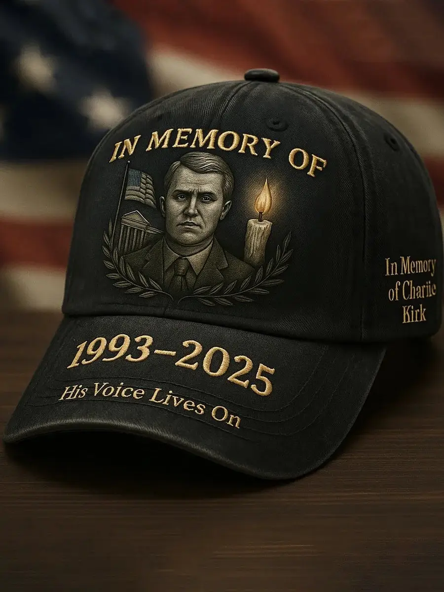 Charlie Kirk Merch In Memory Of This Hero Print Hat Gifts For Patriots