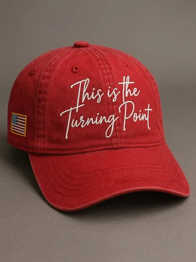 Charlie Kirk Merch Unisex This Is The Turning Point Resort Cap Gifts For Patriots