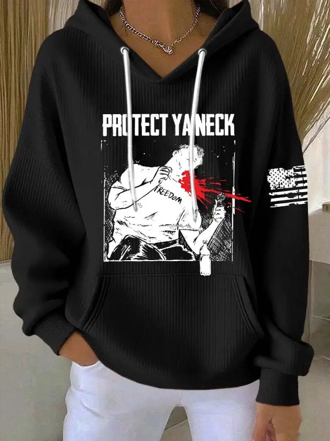 Charlie Kirk Protect Ya Neck Hoodie Rest In Peace CK Memorial Outfit Gifts