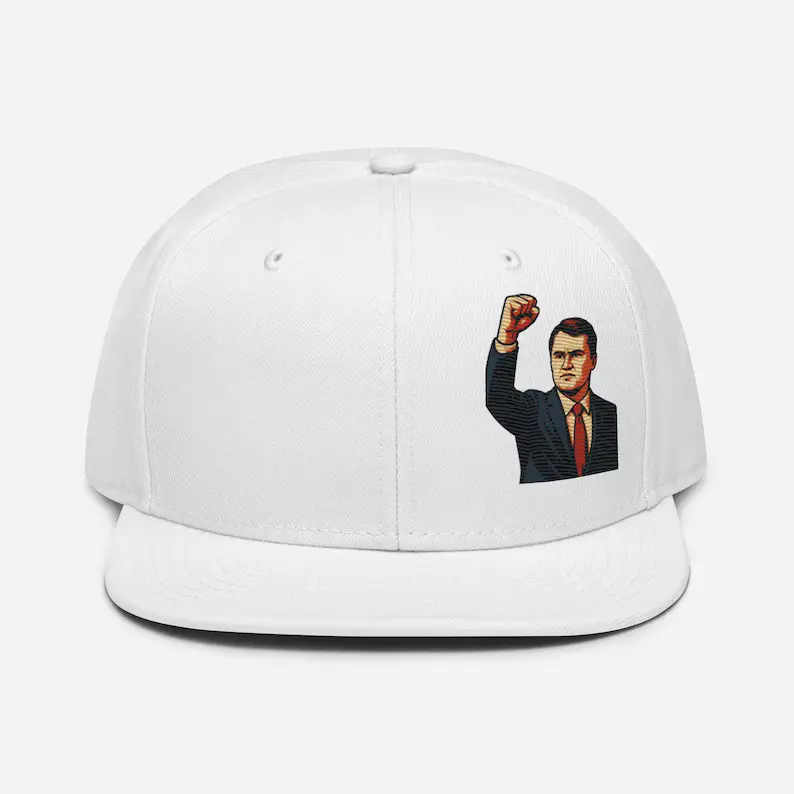 Charlie Kirk Snapback Hat Embroidered Charlie Kirk Hat Gifts For Patriots